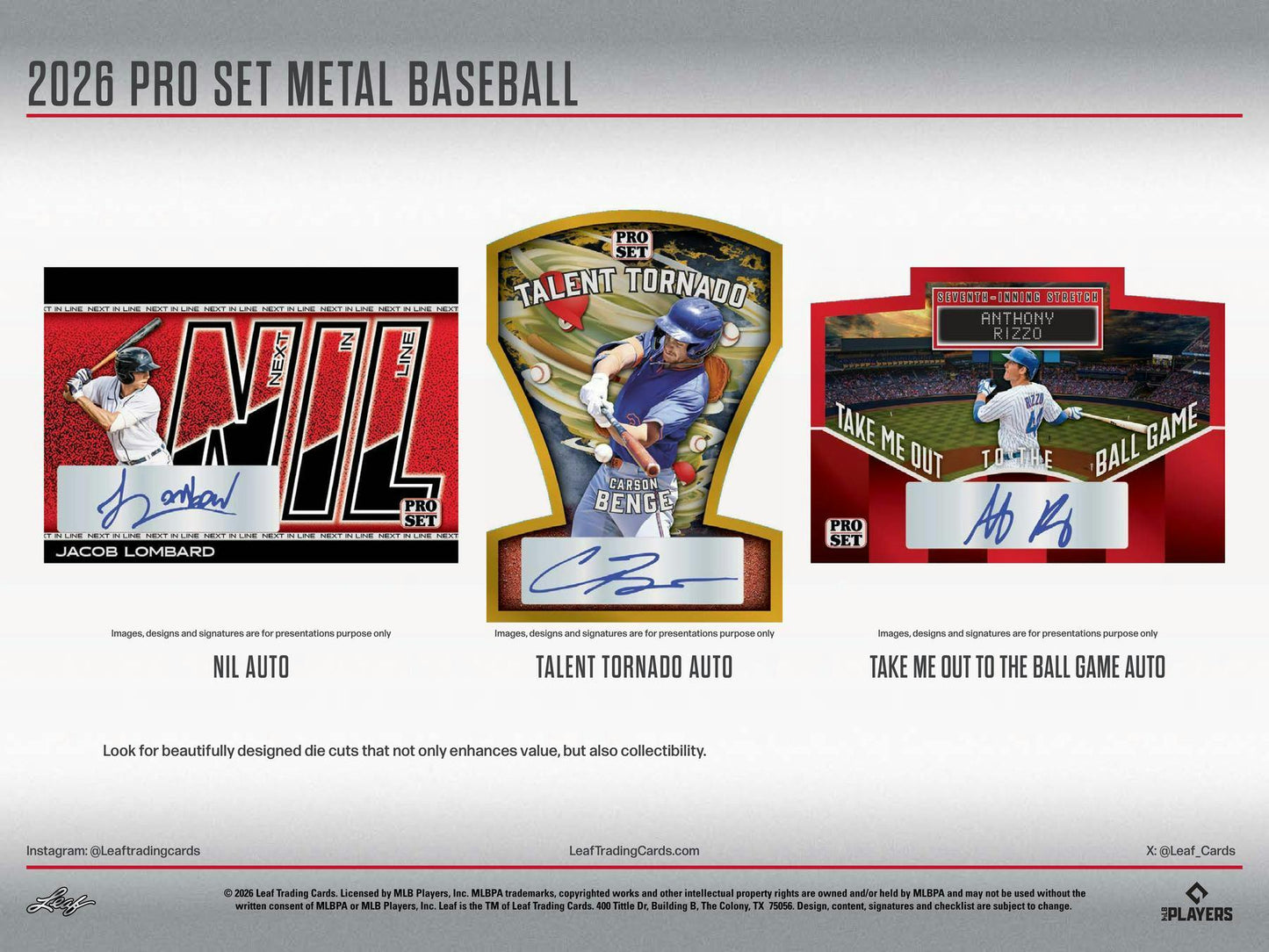 2026 Leaf Pro Set Metal Baseball Hobby Box | Columbia Sports Cards - Columbia Hobby - Sports Card Boxes - Toploaders - Card Savers