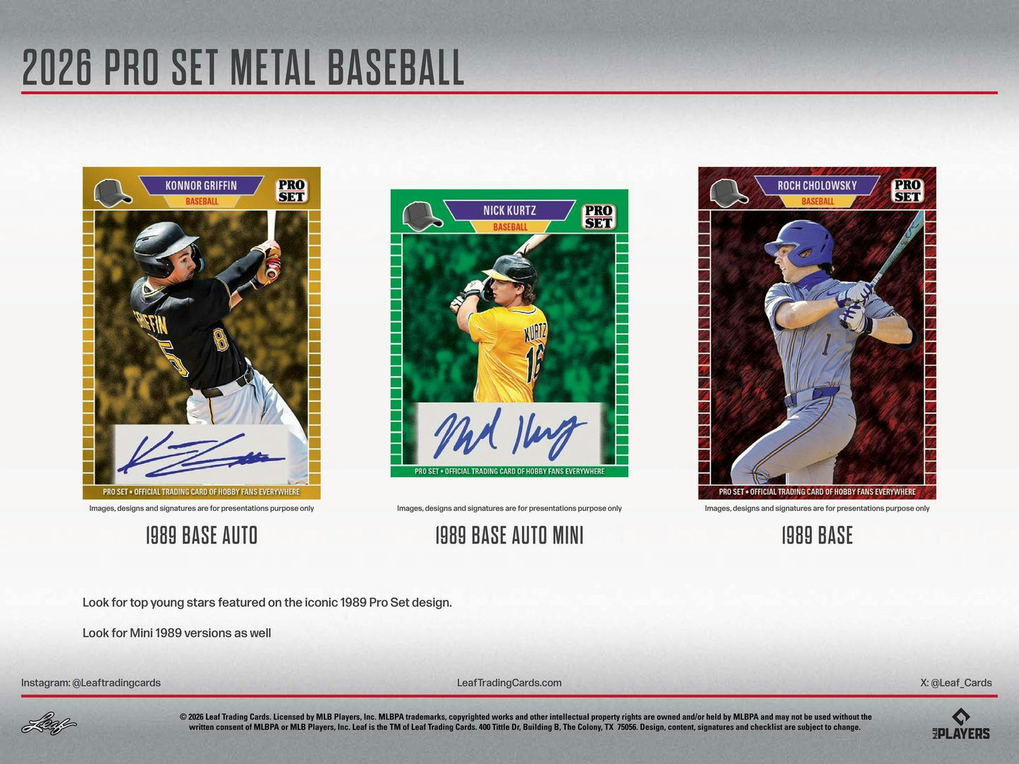 2026 Leaf Pro Set Metal Baseball Hobby Box | Columbia Sports Cards - Columbia Hobby - Sports Card Boxes - Toploaders - Card Savers