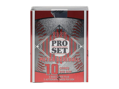 2026 Leaf Pro Set Metal Baseball Hobby Box | Columbia Sports Cards - Columbia Hobby - Sports Card Boxes - Toploaders - Card Savers