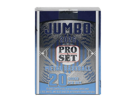 2026 Leaf Pro Set Metal Baseball Hobby Jumbo Box | Columbia Sports Cards - Columbia Hobby - Sports Card Boxes - Toploaders - Card Savers