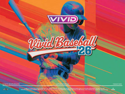 2026 Leaf Vivid Baseball Hobby Box | Columbia Sports Cards - Columbia Sports Cards