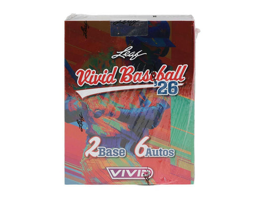 2026 Leaf Vivid Baseball Hobby Box | Columbia Sports Cards - Columbia Sports Cards