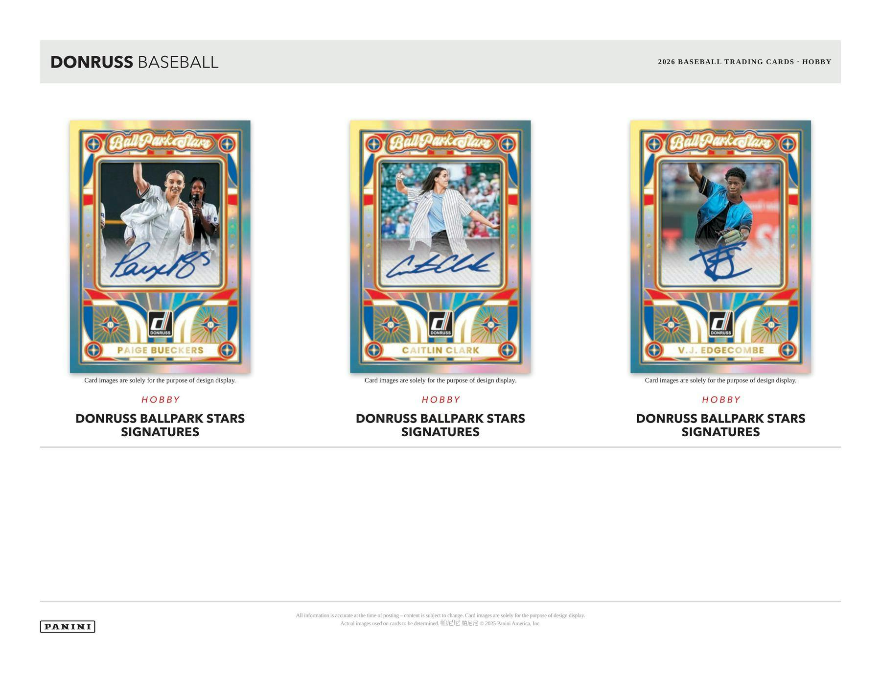 2026 Panini Donruss Baseball Hobby Box | Columbia Sports Cards - Columbia Sports Cards