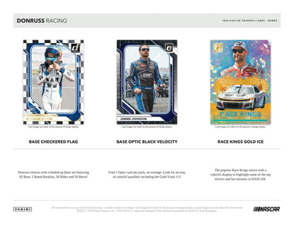 2026 Panini Donruss Racing Hobby Box | Columbia Sports Cards - Columbia Hobby - Sports Card Boxes - Toploaders - Card Savers