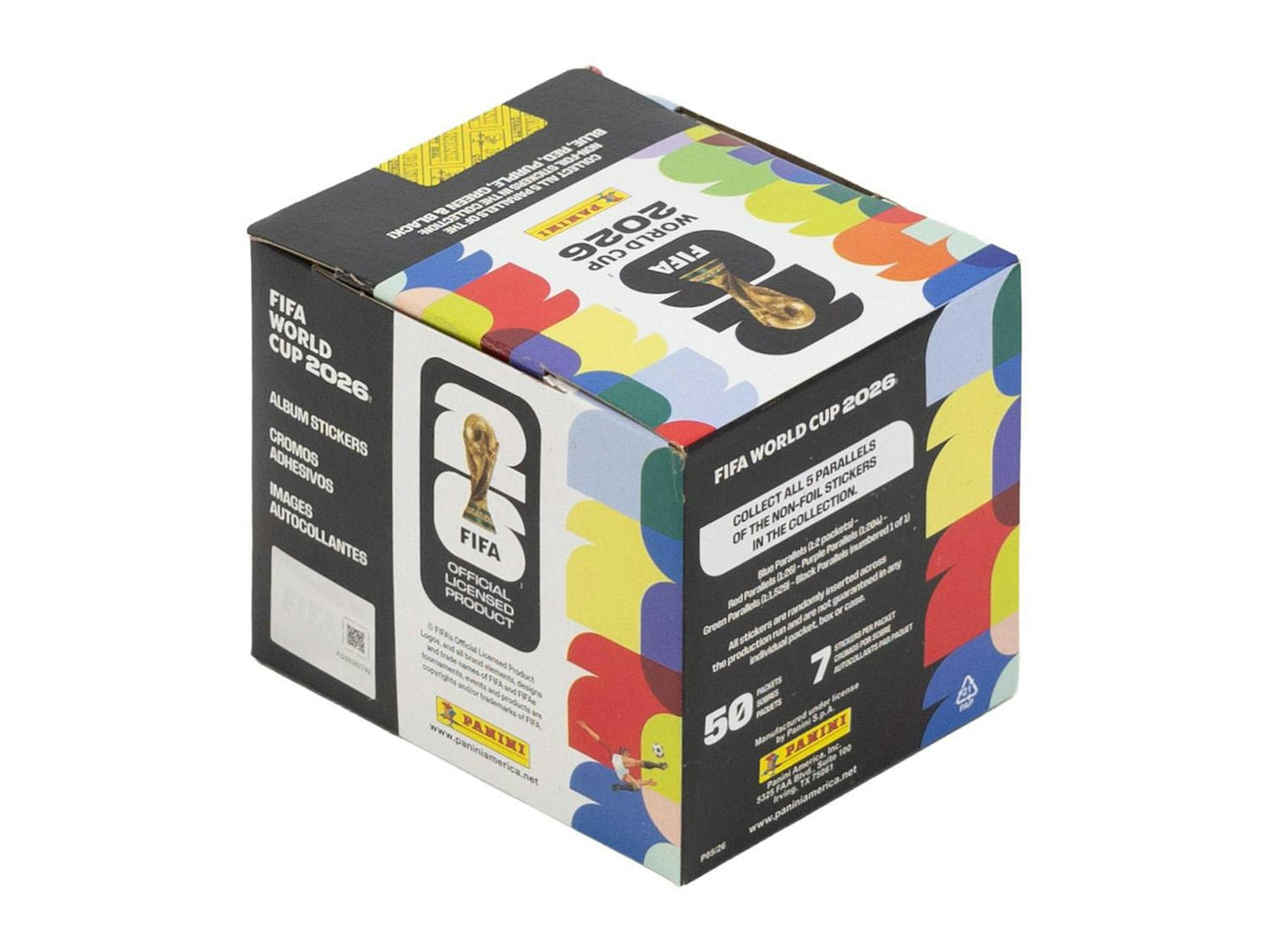 2026 Panini FIFA World Cup Soccer Sticker Box (50 Packs) – U.S. Version | Columbia Sports Cards - Columbia Hobby - Sports Card Boxes - Toploaders - Card Savers