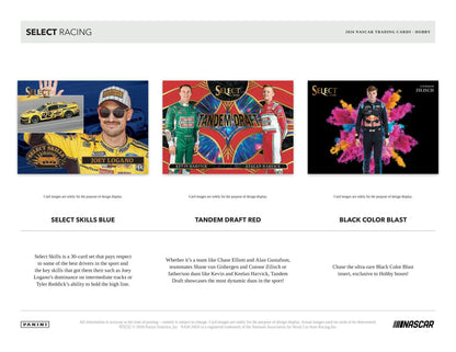2026 Panini Select NASCAR Racing Hobby Box | Columbia Sports Cards - Columbia Sports Cards