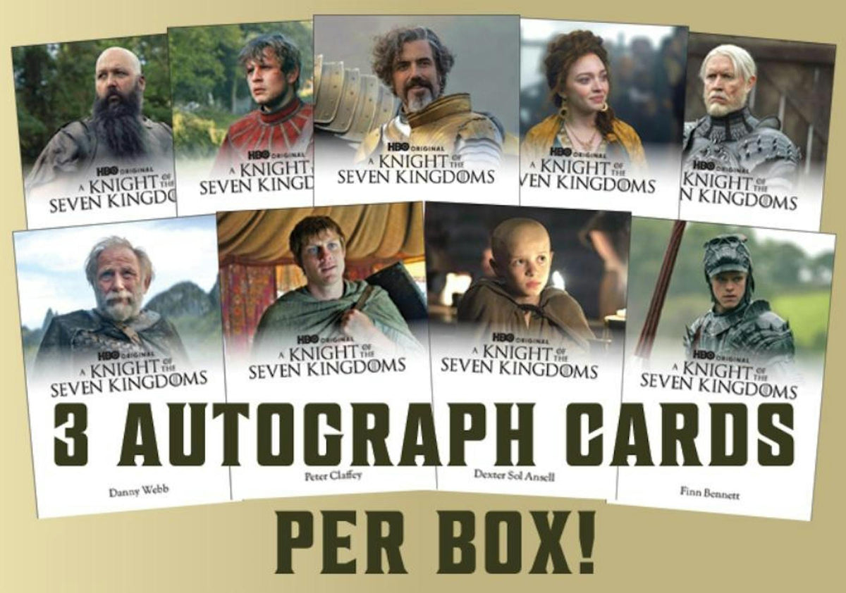 2026 Rittenhouse A Knight of the Seven Kingdoms Season 1 Hobby Box sell sheet 2