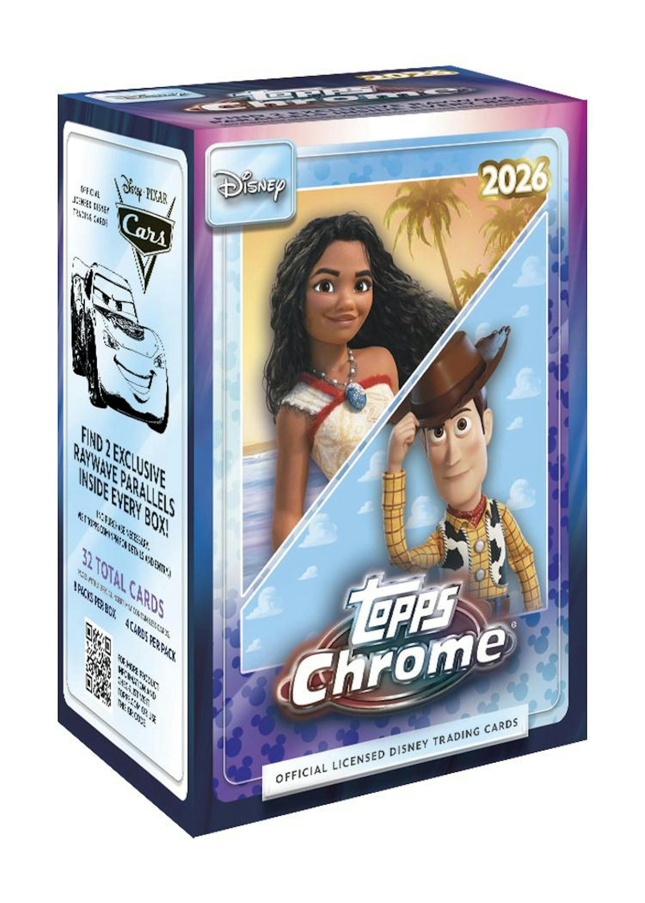 2026 Topps Chrome Disney Blaster Box | Columbia Sports Cards - Columbia Sports Cards