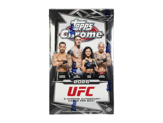 2026 Topps Chrome UFC Hobby Box | Columbia Sports Cards - Columbia Hobby - Sports Card Boxes - Toploaders - Card Savers