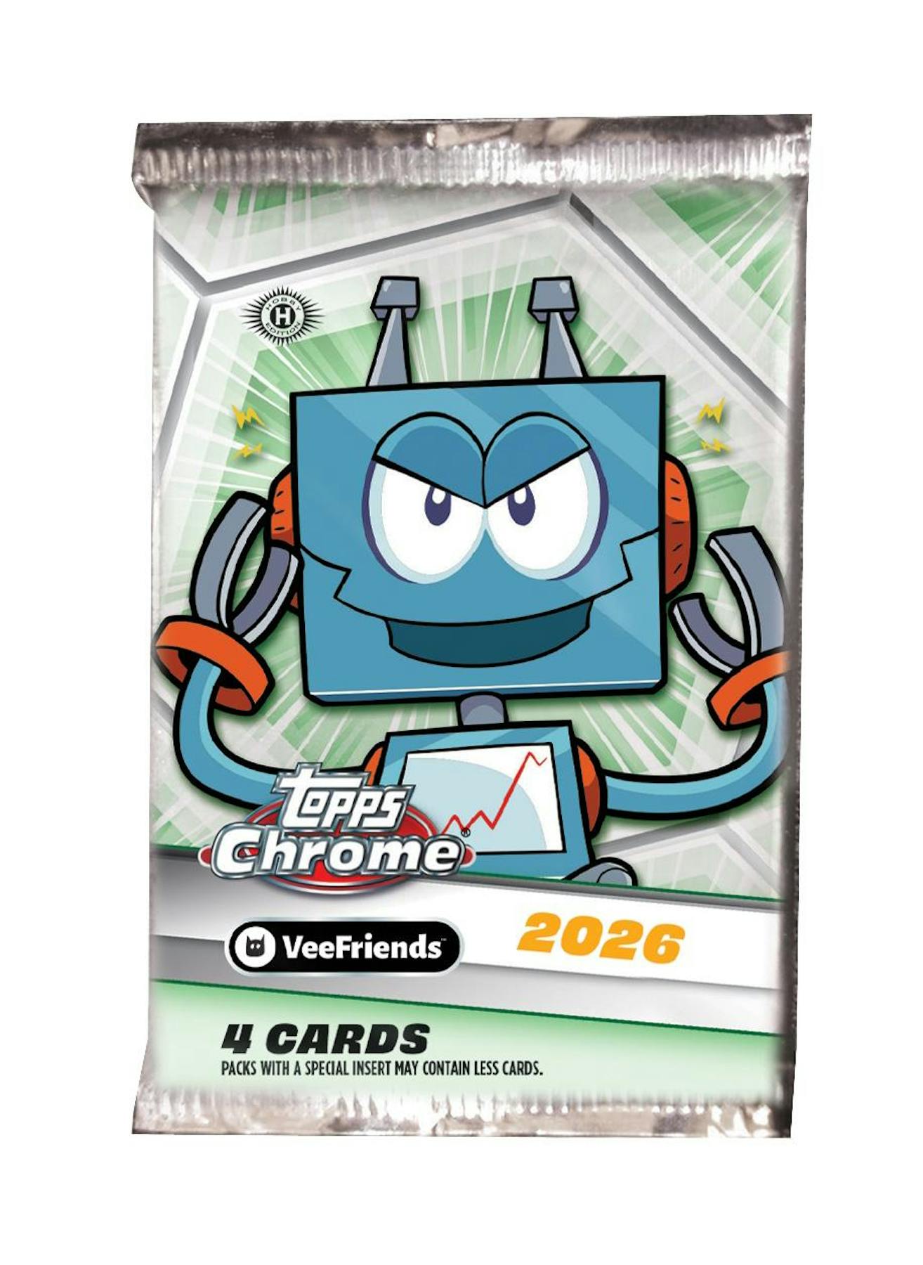 2026 Topps Chrome VeeFriends Hobby Box | Columbia Sports Cards - Columbia Sports Cards