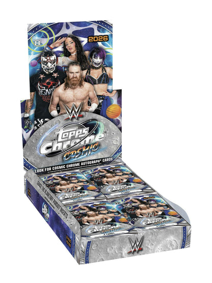 2026 Topps Cosmic Chrome WWE Wrestling Hobby Box | Columbia Sports Cards - Columbia Sports Cards