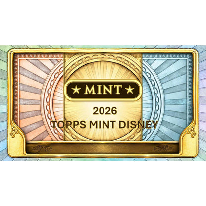 2026 Topps Disney Mint Hobby Box sell sheet 1