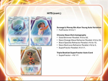 2026 Topps Disney Neon Blaster Box | Columbia Sports Cards - Columbia Hobby - Sports Card Boxes - Toploaders - Card Savers