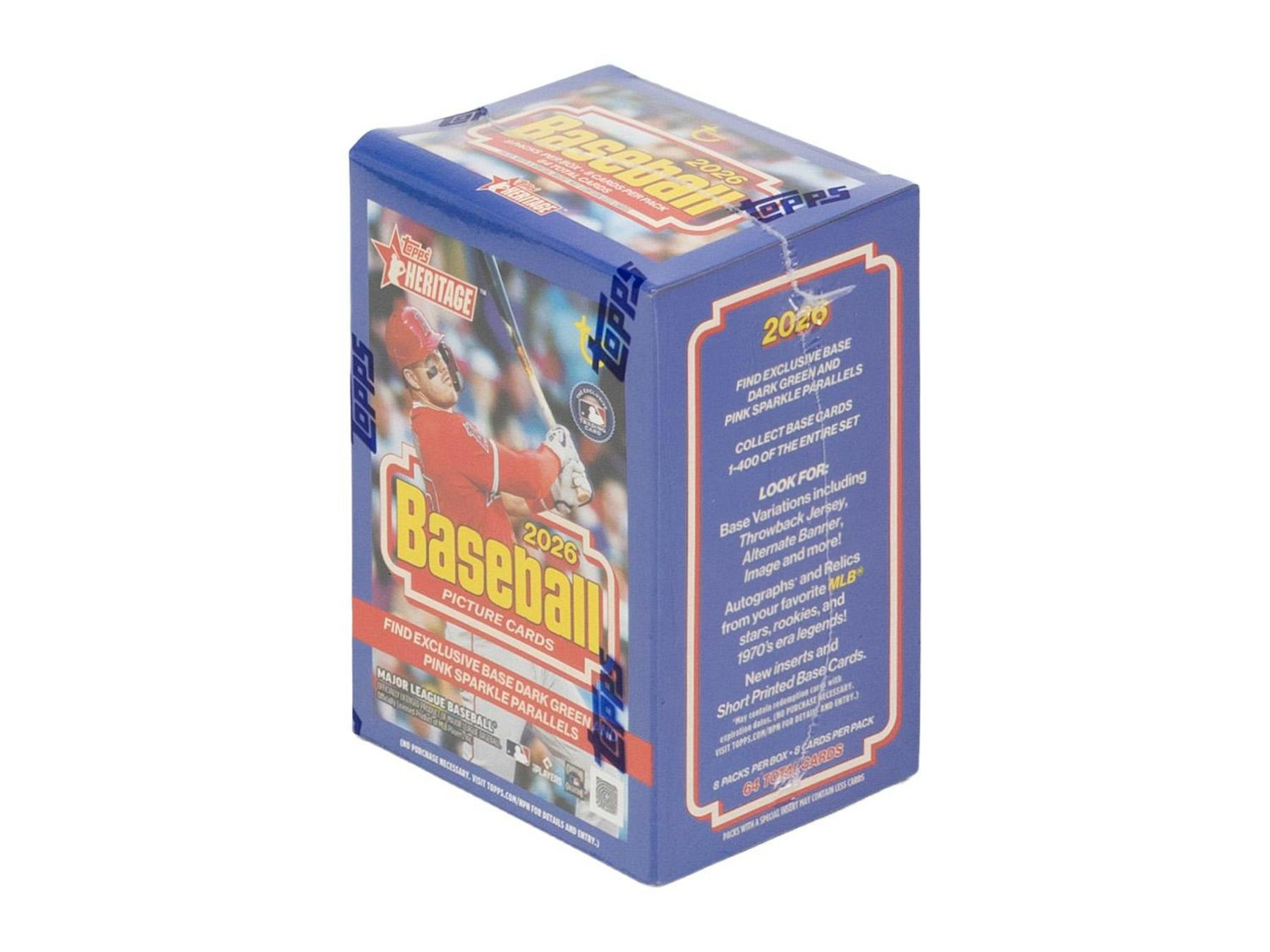 2026 Topps Heritage Baseball Blaster Box | Columbia Sports Cards - Columbia Hobby - Sports Card Boxes - Toploaders - Card Savers