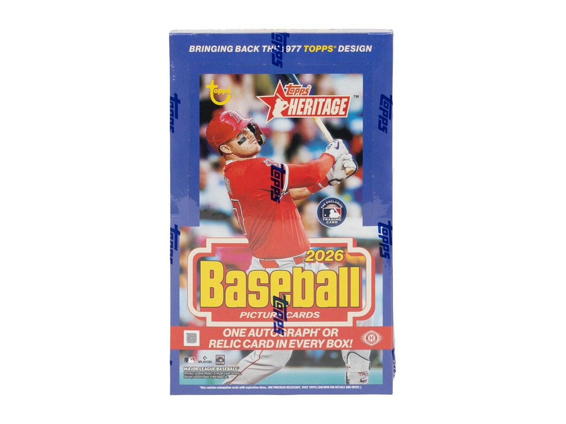 2026 Topps Heritage Baseball Hobby Box | Columbia Sports Cards - Columbia Hobby - Sports Card Boxes - Toploaders - Card Savers