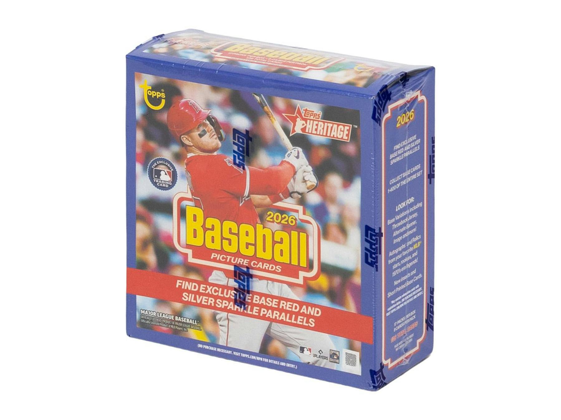 2026 Topps Heritage Baseball Mega Box | Columbia Sports Cards - Columbia Hobby - Sports Card Boxes - Toploaders - Card Savers