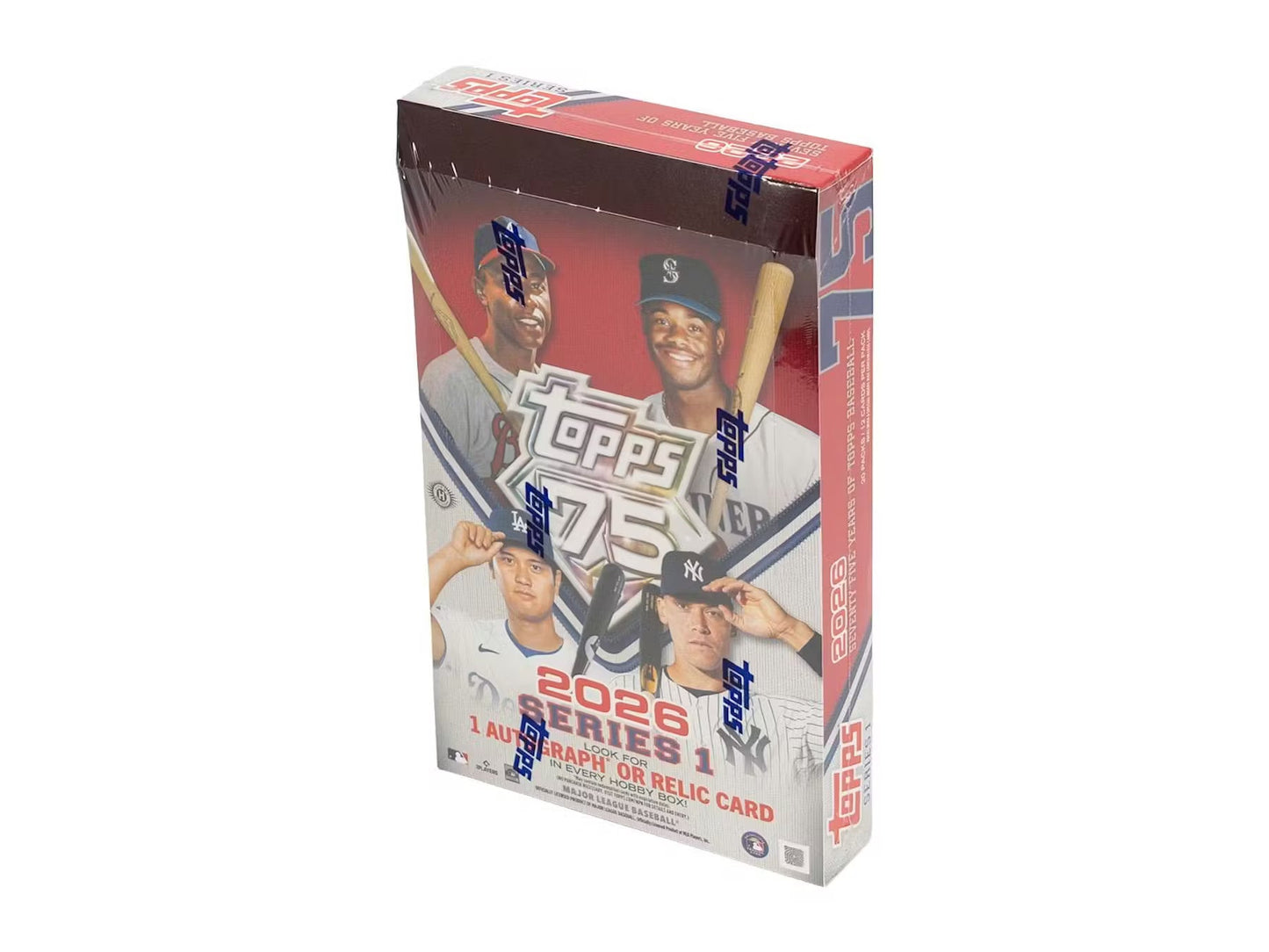 2026 Topps Series 1 Baseball Hobby Box (Presell) - Columbia Hobby - Sports Card Boxes - Toploaders - Card Savers