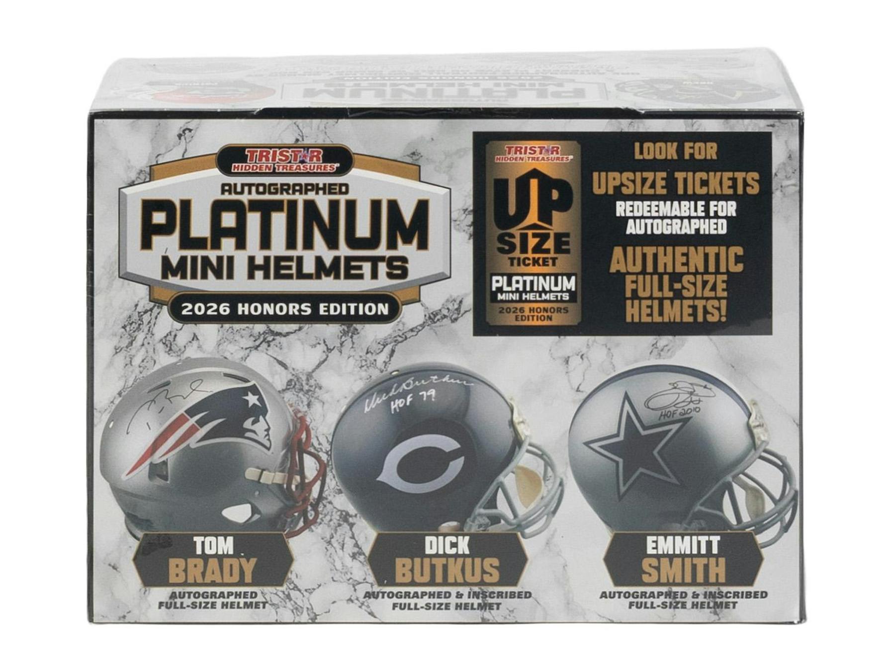 2026 TriStar Autographed Platinum Football Mini Helmet Honors Edition Hobby Box | Columbia Sports Cards - Columbia Hobby - Sports Card Boxes - Toploaders - Card Savers