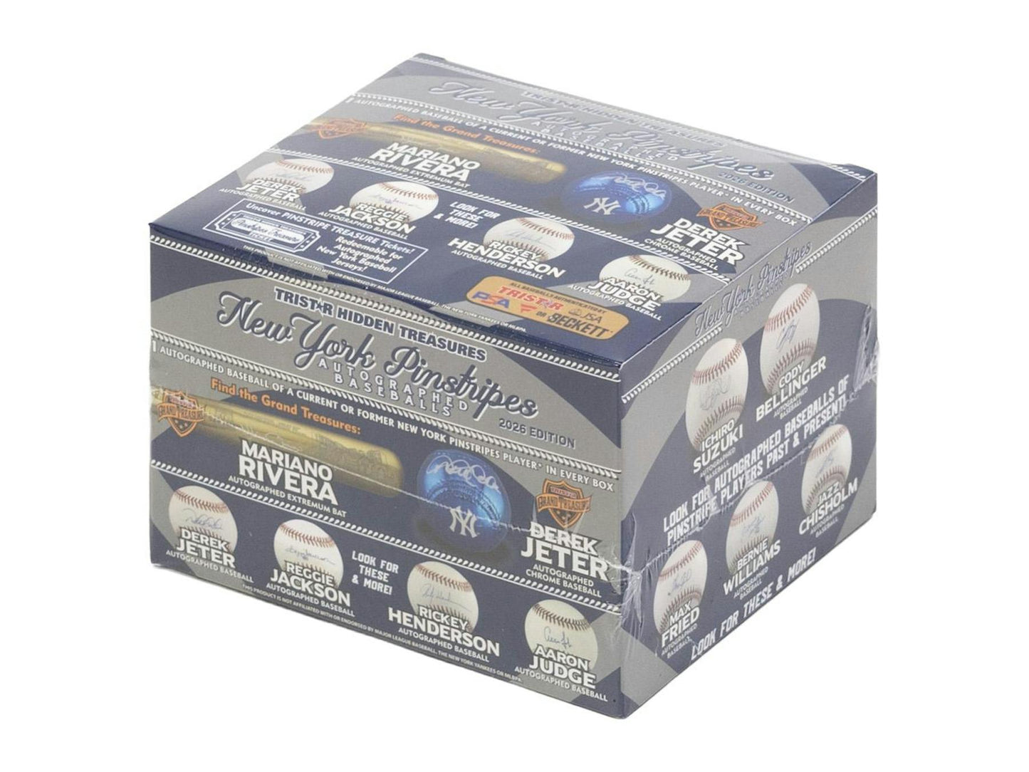 2026 TriStar Hidden Treasures New York Pinstripes Autographed Baseball Box | Columbia Sports Cards - Columbia Hobby - Sports Card Boxes - Toploaders - Card Savers