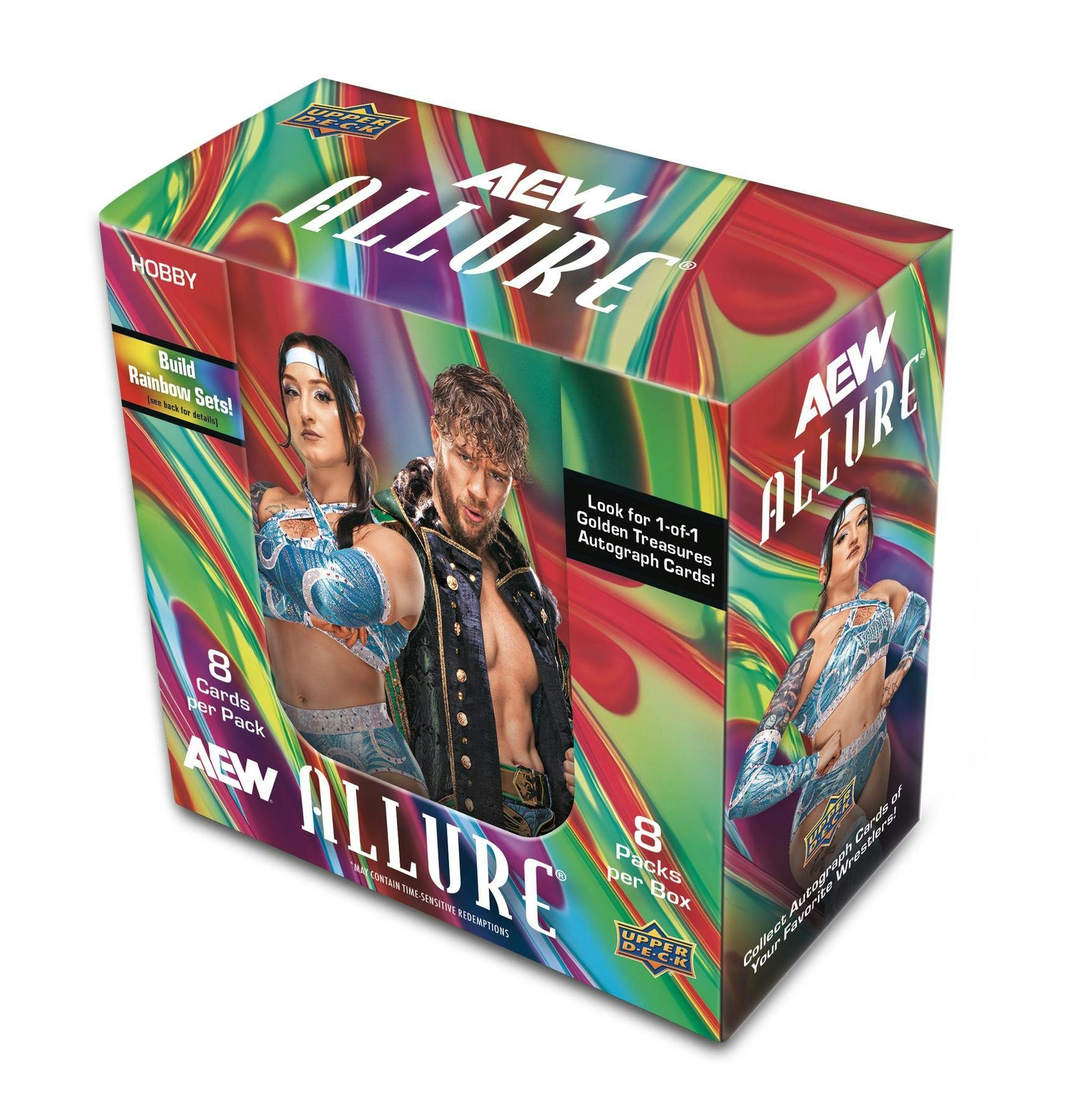 2026 Upper Deck AEW Allure Wrestling Hobby Box (POS) - Columbia Hobby - Sports Card Boxes - Toploaders - Card Savers