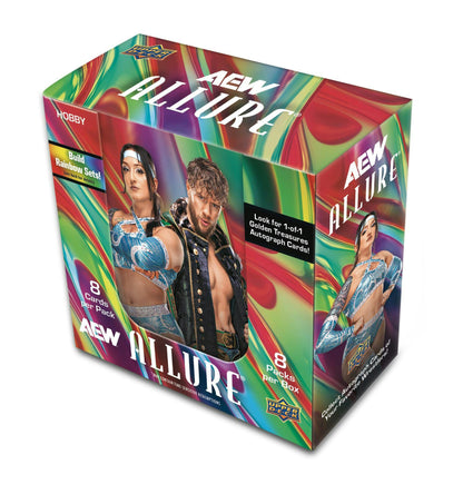 2026 Upper Deck AEW Allure Wrestling Hobby Box (POS) - Columbia Hobby - Sports Card Boxes - Toploaders - Card Savers