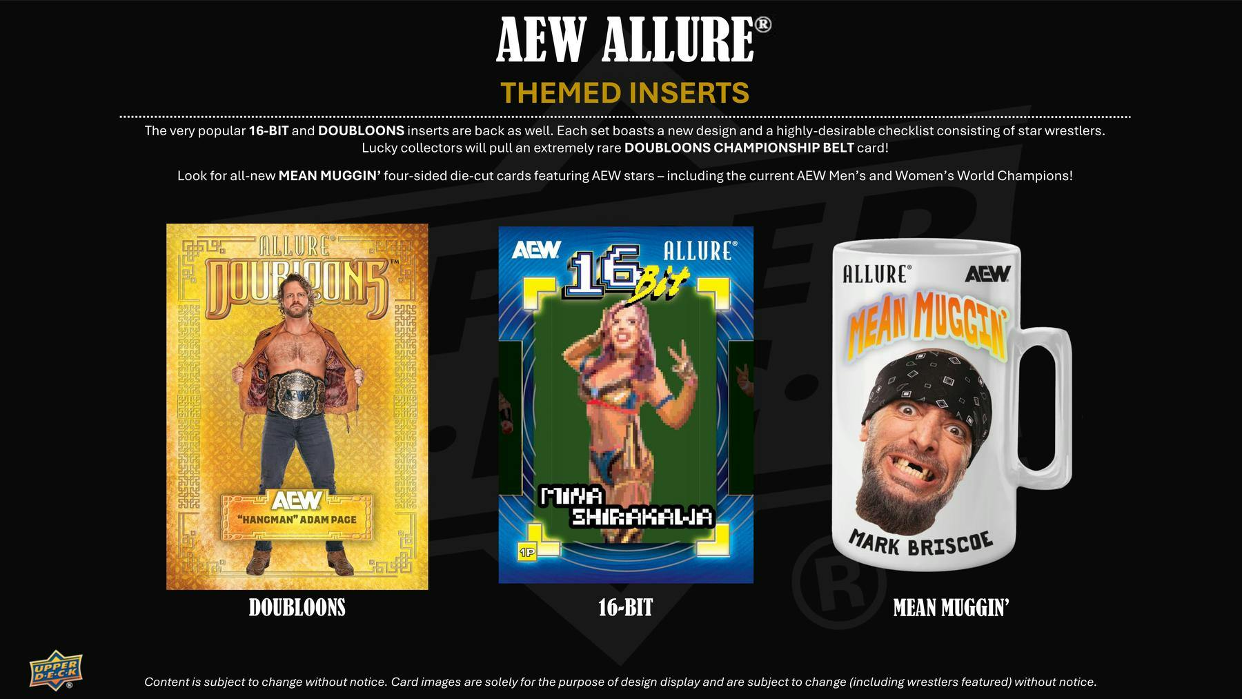 2026 Upper Deck AEW Allure Wrestling Hobby Box (POS) - Columbia Hobby - Sports Card Boxes - Toploaders - Card Savers
