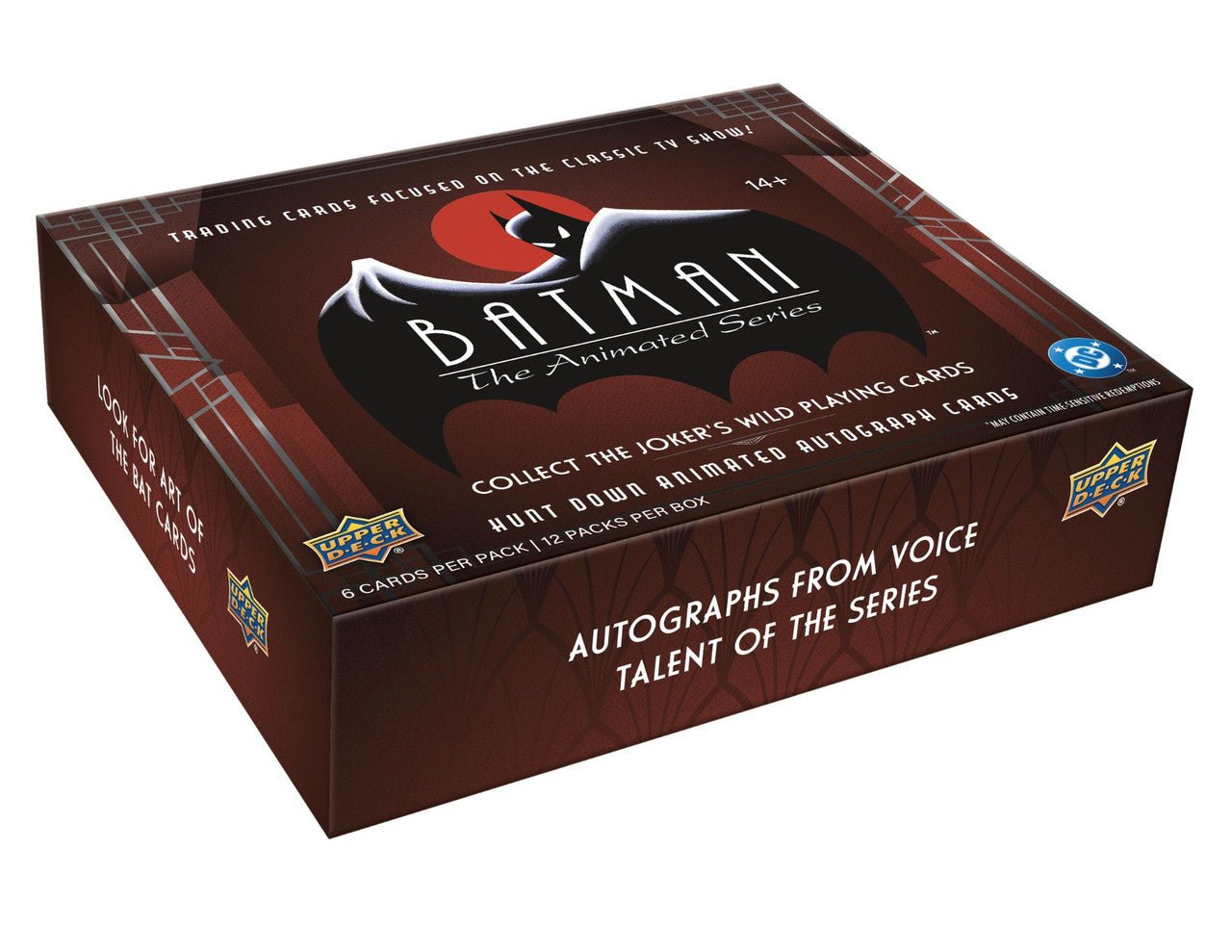 2026 Upper Deck Batman The Animated Series Hobby Box - Columbia Hobby - Sports Card Boxes - Toploaders - Card Savers