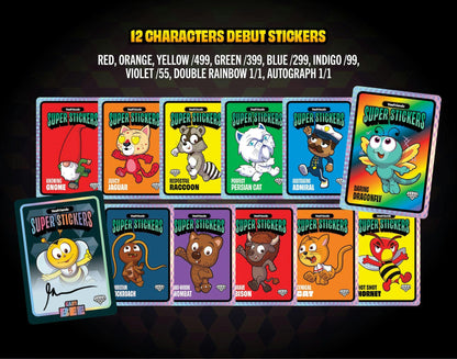 2026 VeeFriends Super Stickers Spectacular Series Box | Columbia Sports Cards - Columbia Hobby - Sports Card Boxes - Toploaders - Card Savers