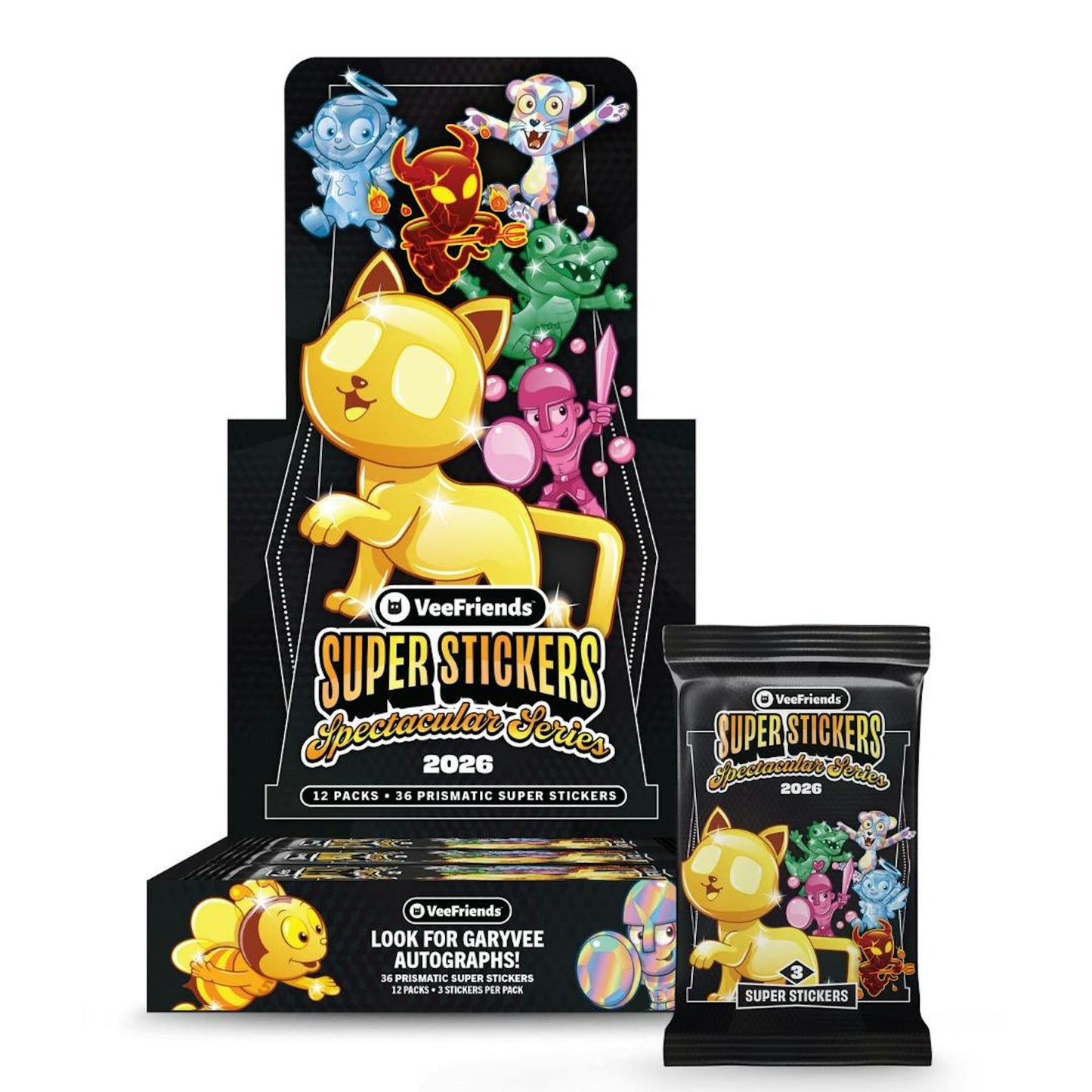 2026 VeeFriends Super Stickers Spectacular Series Box | Columbia Sports Cards - Columbia Hobby - Sports Card Boxes - Toploaders - Card Savers