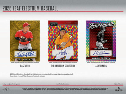 2026 Leaf Electrum Baseball Hobby Box | Columbia Sports Cards | Columbia Hobby - Sports Card Boxes - Toploaders - Card Savers.