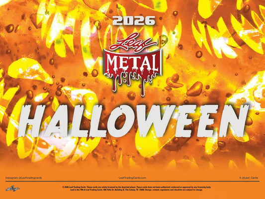 2026 Leaf Metal Halloween Hobby Box