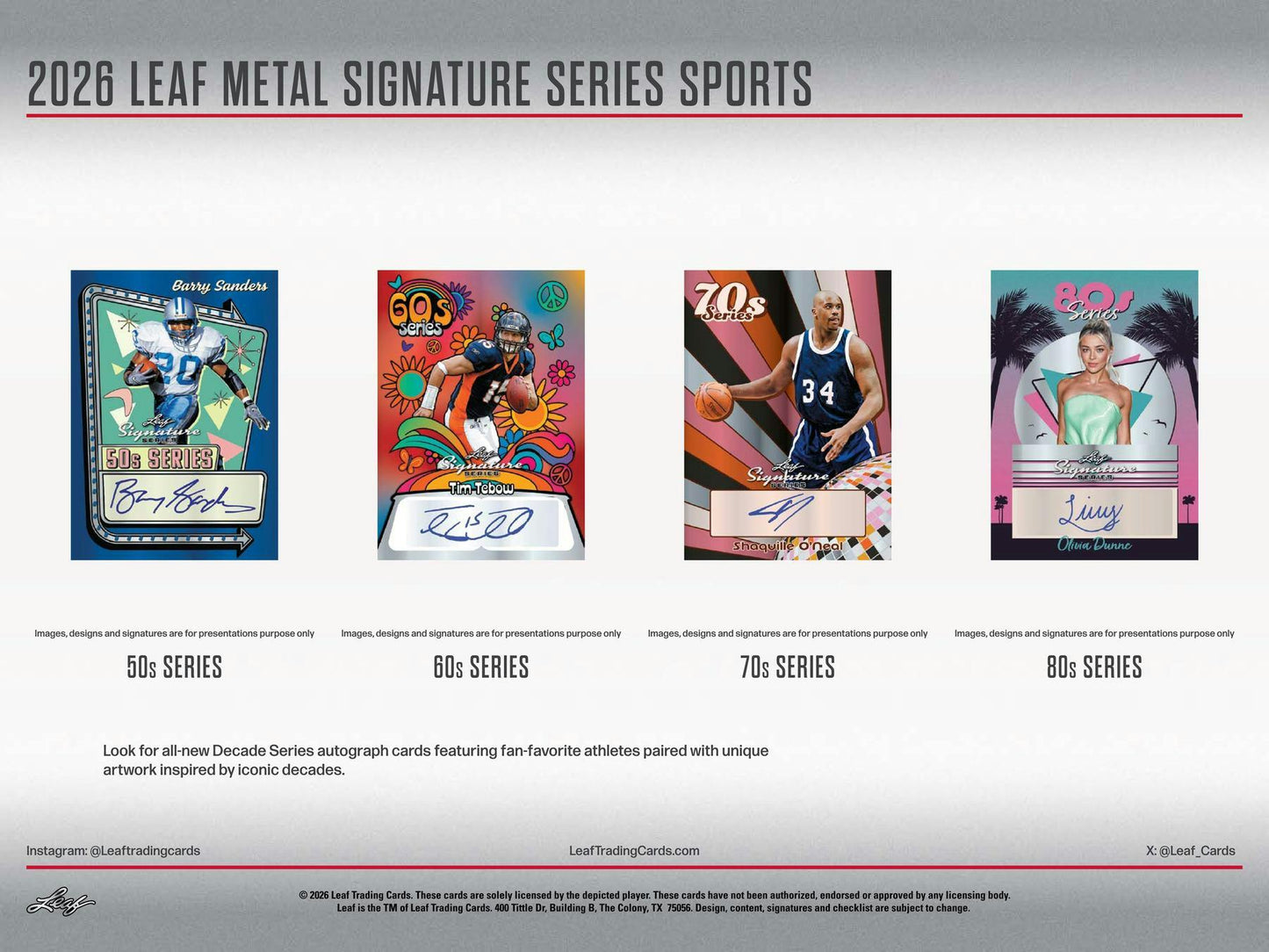 2026 Leaf Metal Signature Series Hobby Box | Columbia Sports Cards | Columbia Hobby - Sports Card Boxes - Toploaders - Card Savers.