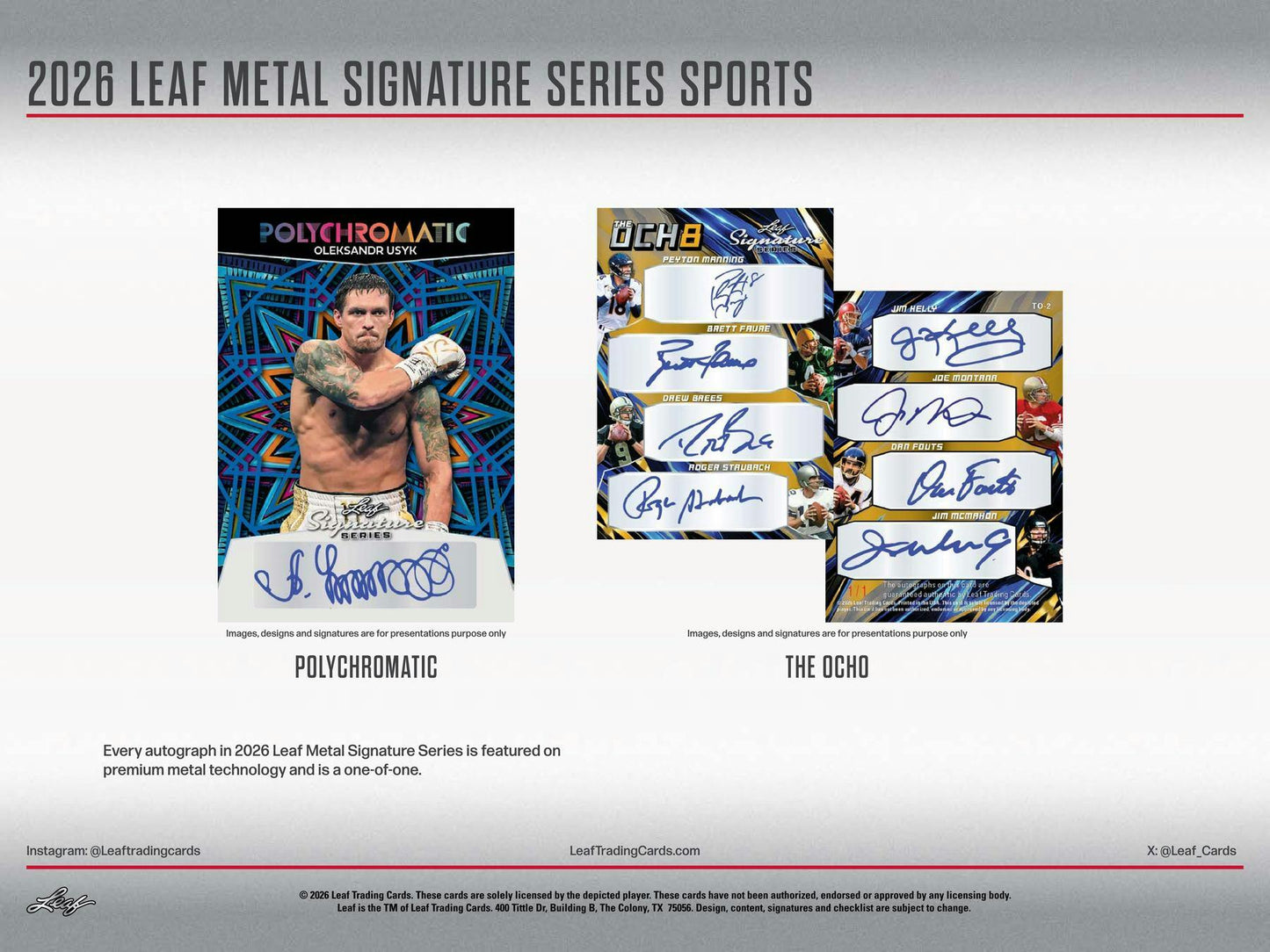 2026 Leaf Metal Signature Series Hobby Box | Columbia Sports Cards | Columbia Hobby - Sports Card Boxes - Toploaders - Card Savers.