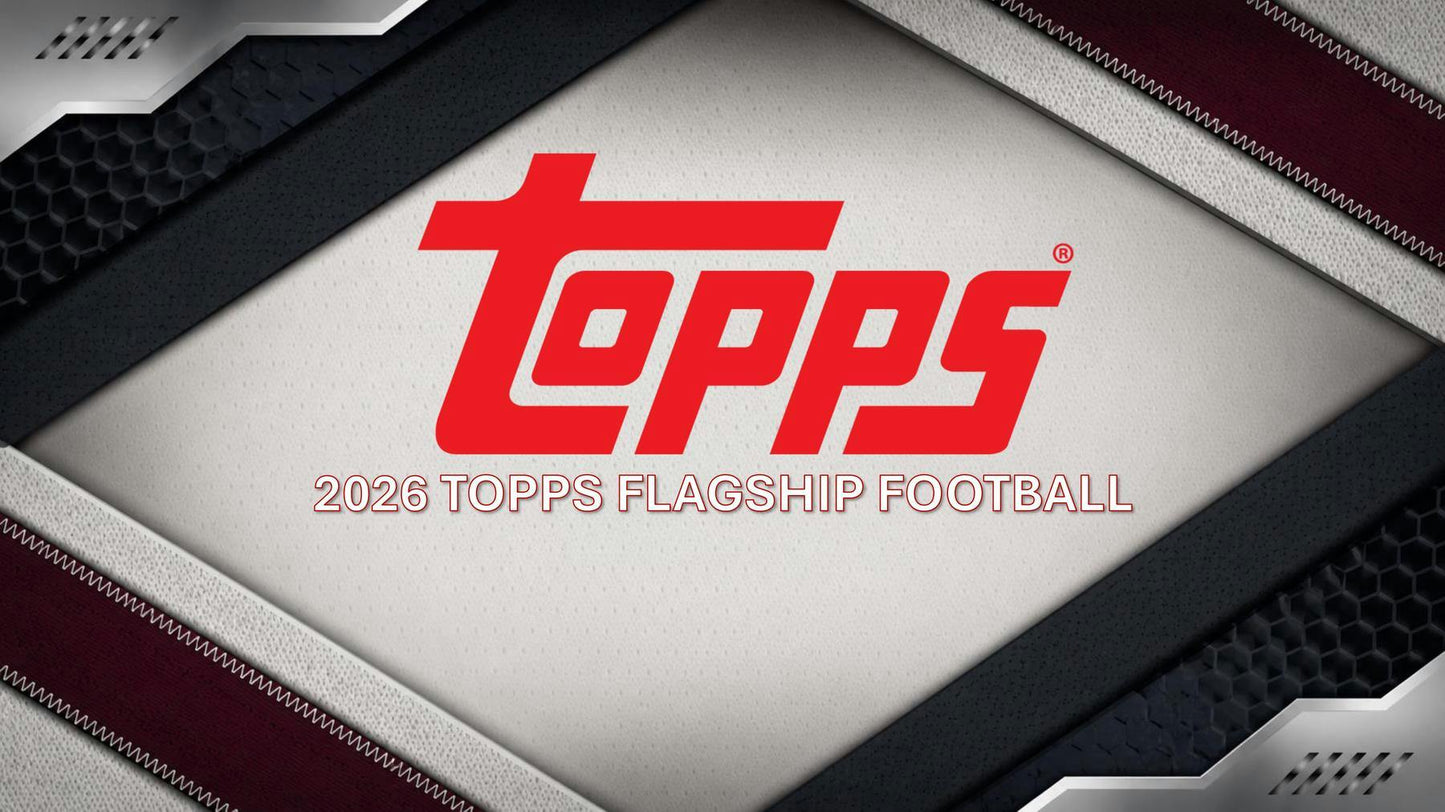 2026 Topps Football Blaster Box | Columbia Sports Cards | Columbia Hobby - Sports Card Boxes - Toploaders - Card Savers.