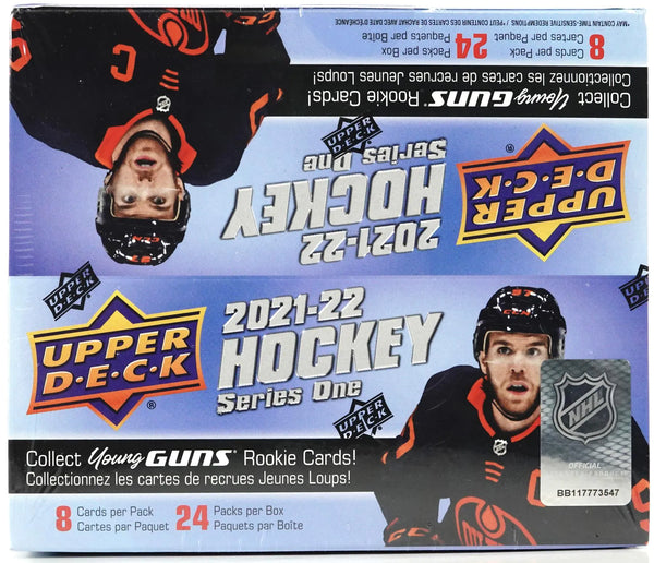 2021-22 Upper Deck Hockey Series One Retail Box
