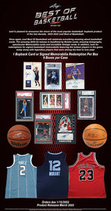 2022-23 Leaf Best Of Basketball Hobby Box