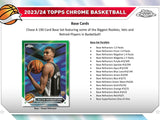 2023-24 Topps Chrome Basketball Hobby Box