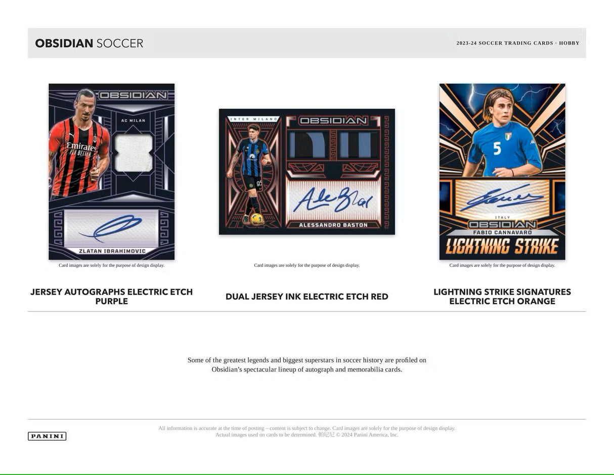 2023-24 Panini Obsidian Soccer Hobby Box