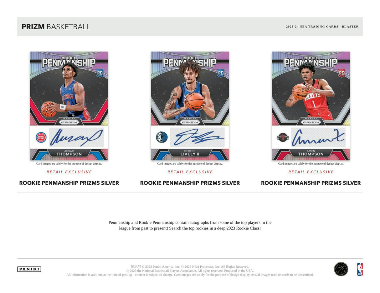 2023-24 Panini Prizm Basketball 6-Pack Blaster Box (Ice Prizms!)