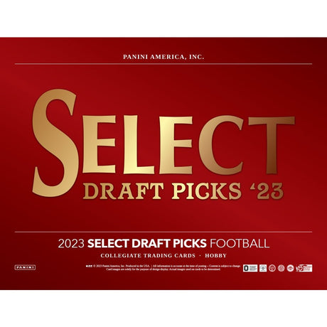 2023 Panini Select Draft Picks Football Hobby Box