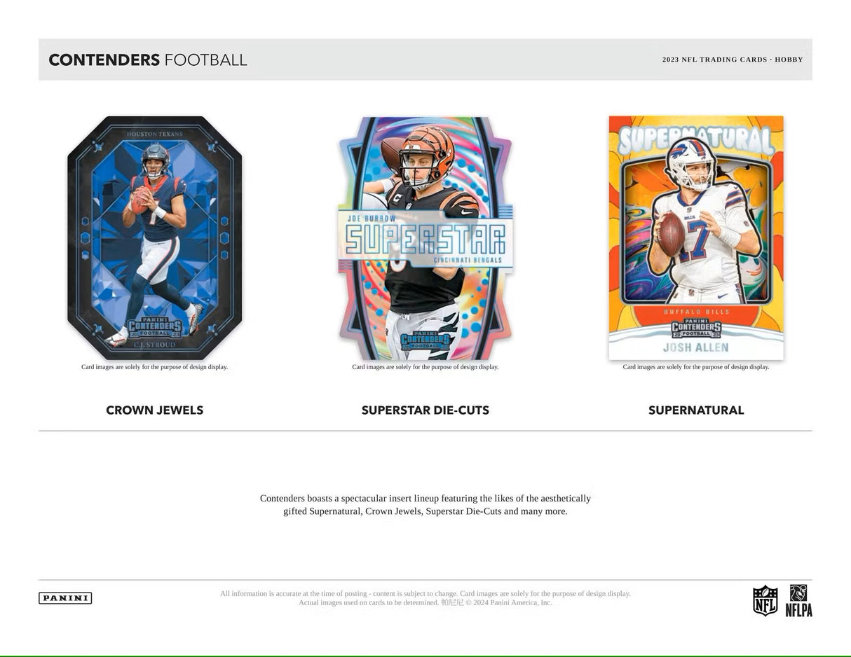 2023 Panini Contenders Football Hobby Box