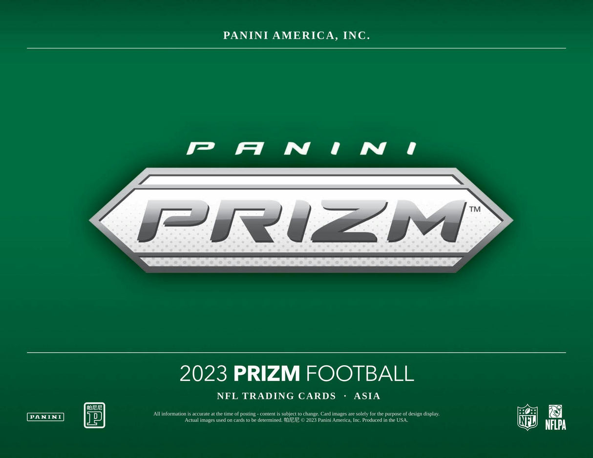 2023 Panini Prizm Football Asia Box