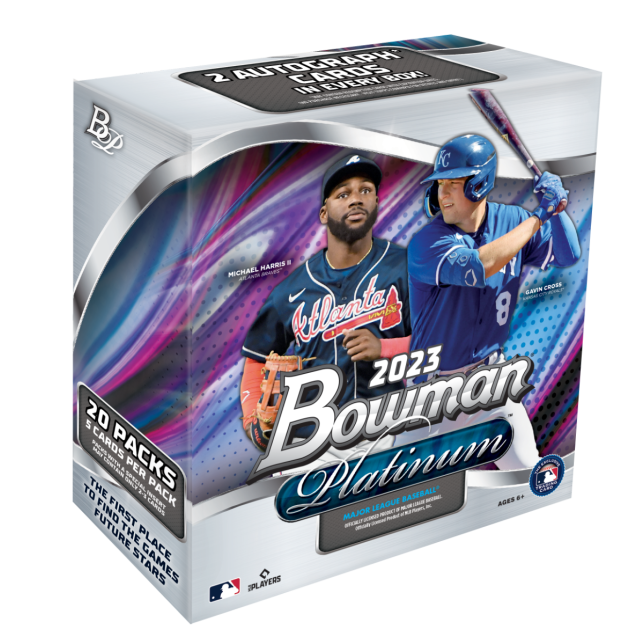 2023 Bowman Platinum Baseball Factory Sealed Monster Box