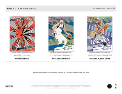 2024-25 Panini Revolution Basketball Mega Box | Columbia Sports Cards