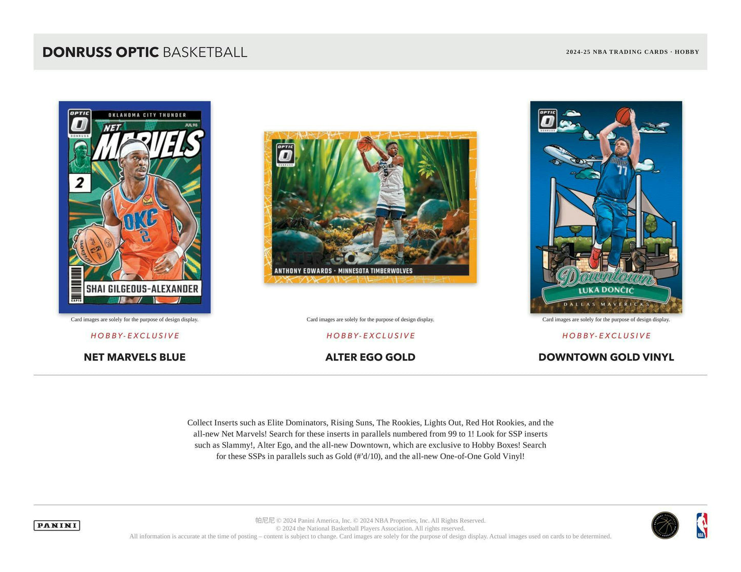 2024-25 Panini Donruss Optic Basketball Fast Break Box | Columbia Sports Cards