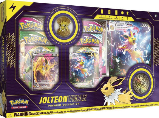 Pokemon - Jolteon VMAX Premium Collection | Columbia Hobby - Sports Card Boxes - Toploaders - Card Savers.