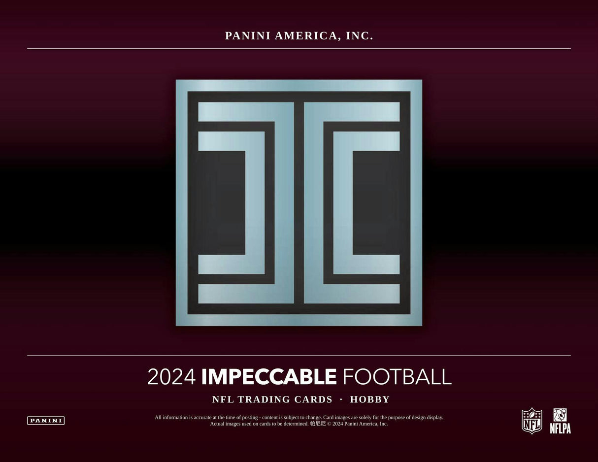 2024 Panini Impeccable Football Hobby Box
