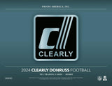 2024 Panini Clearly Donruss Football Hobby Box