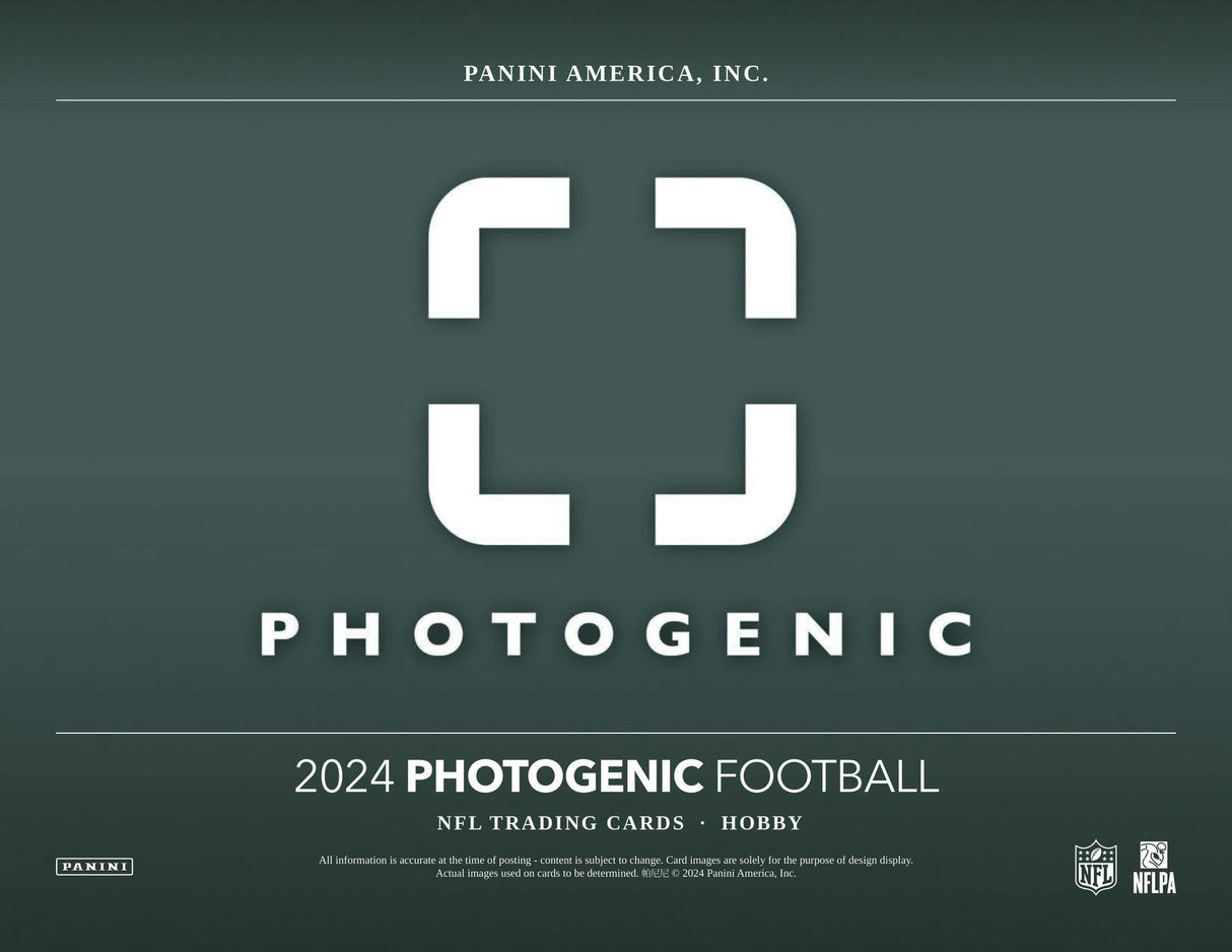 2024 Panini Photogenic Football Hobby Box