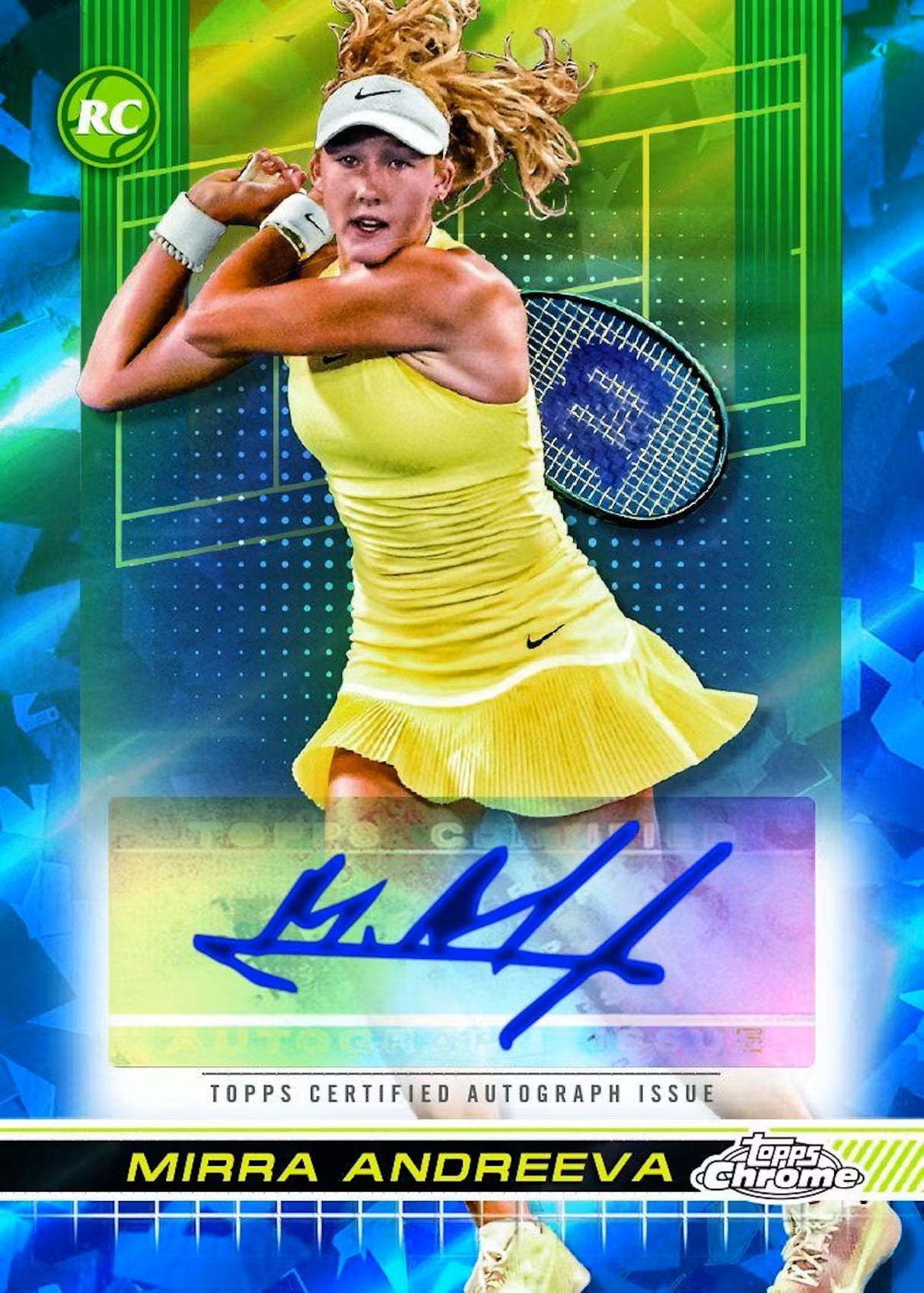 2024 Topps Chrome Tennis Sapphire Edition Box